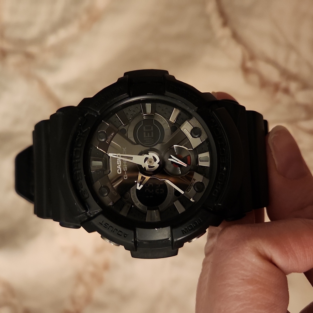 G-Shock GA201-1A Big Combi W/Metal